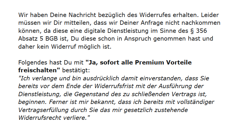 Paidwings AG - Widerruf auch noch über 1 Jahr nach Vertragsschluss möglich